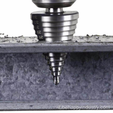 Taglierina in acciaio 5-35mm 13 fasi di trapano bit per trapano